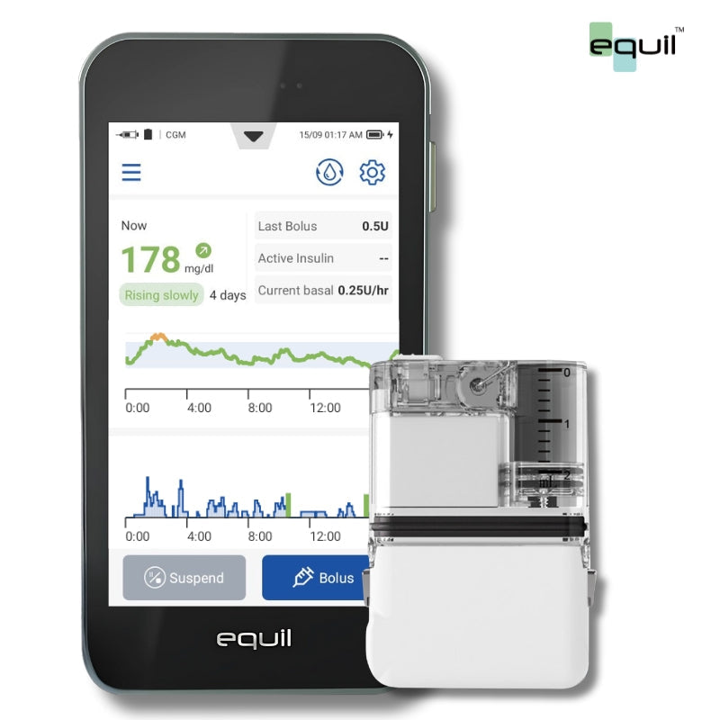 Equil Customizable Alerts and Automated Insulin Delivery